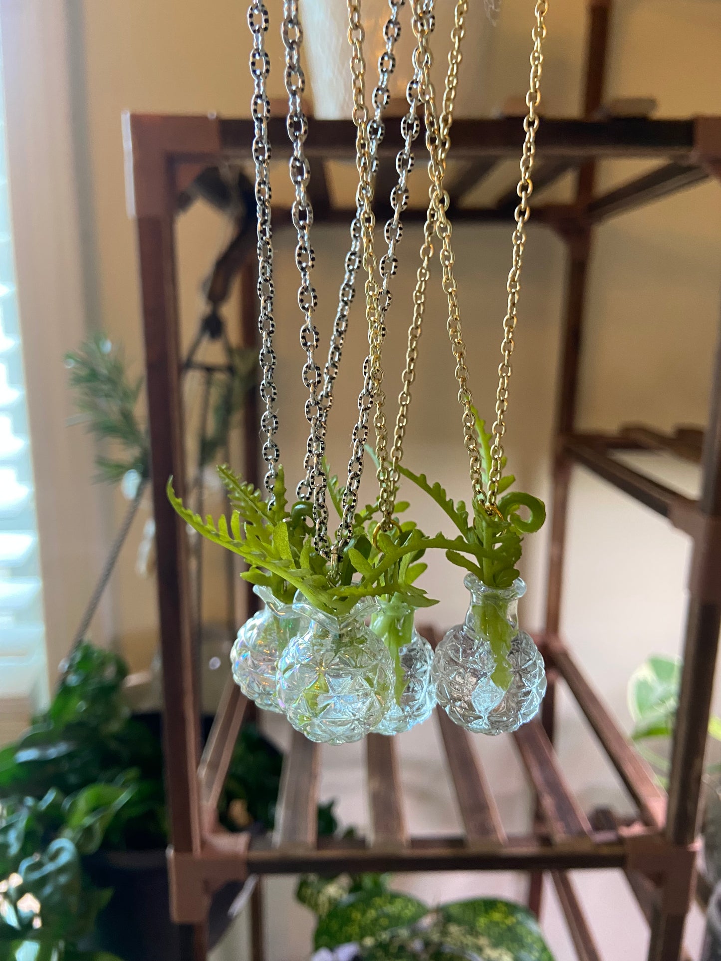 Fern Vase Necklace