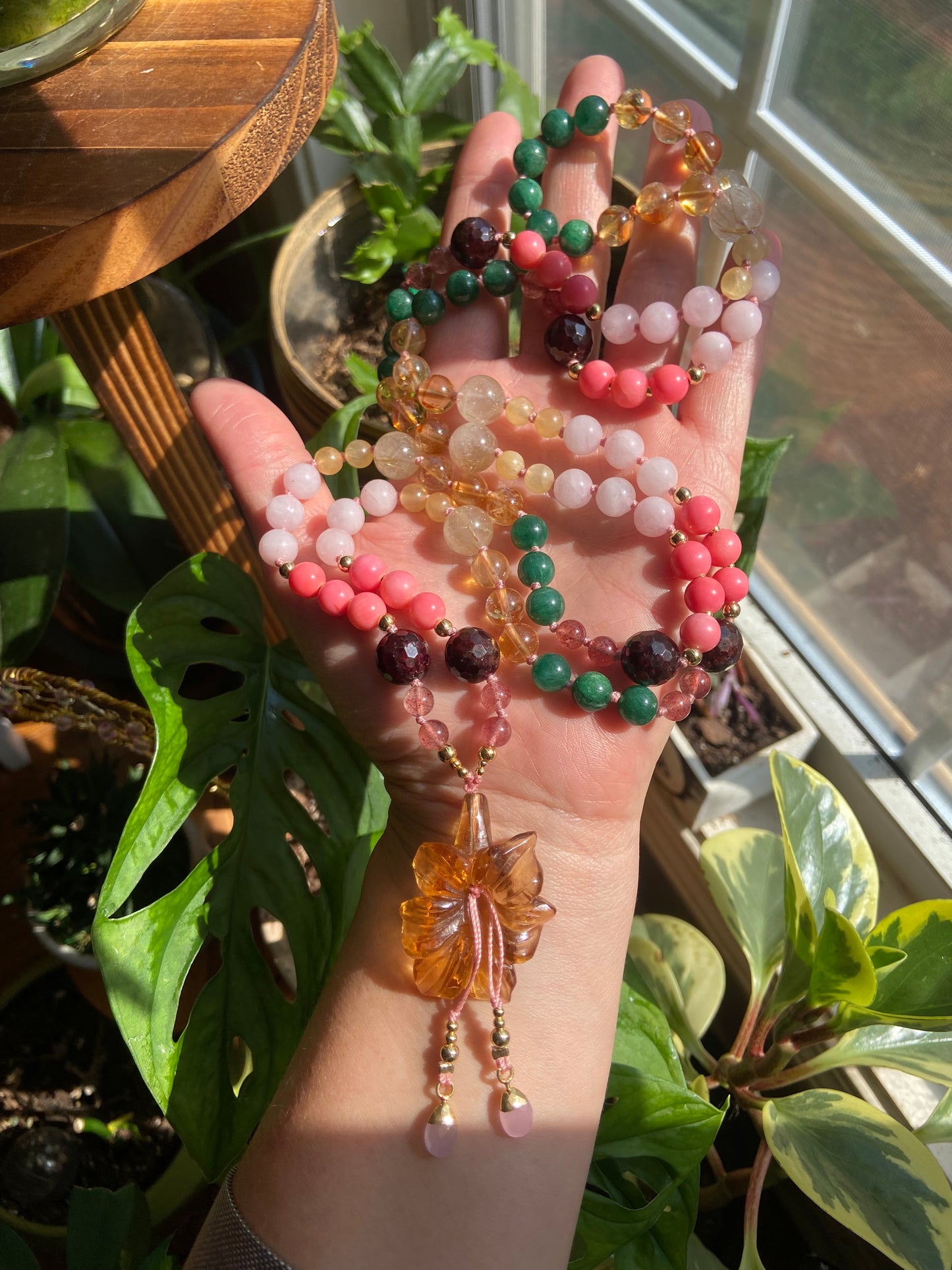 Hibiscus Flower Mala