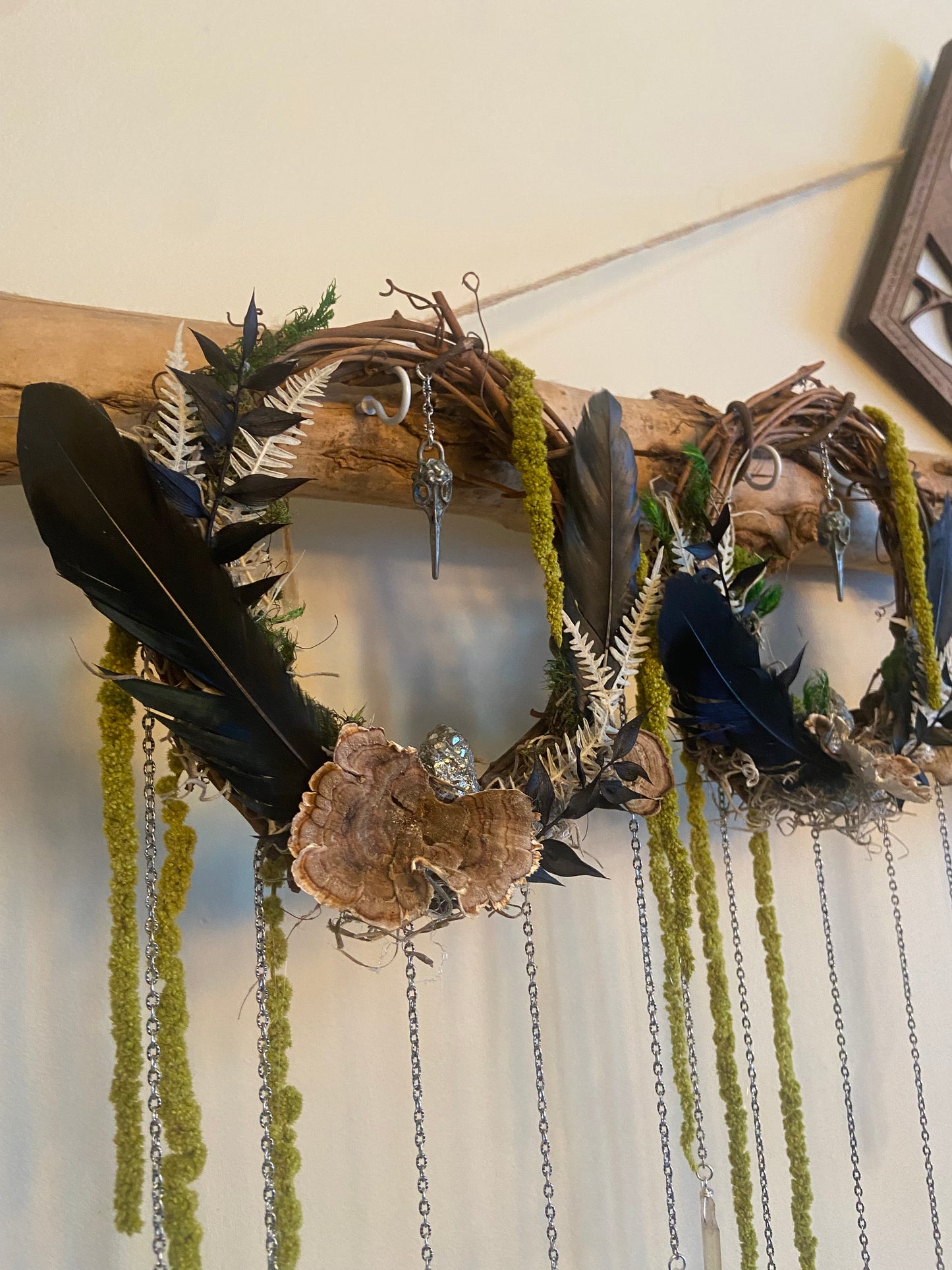 Raven Forest Witch wreath