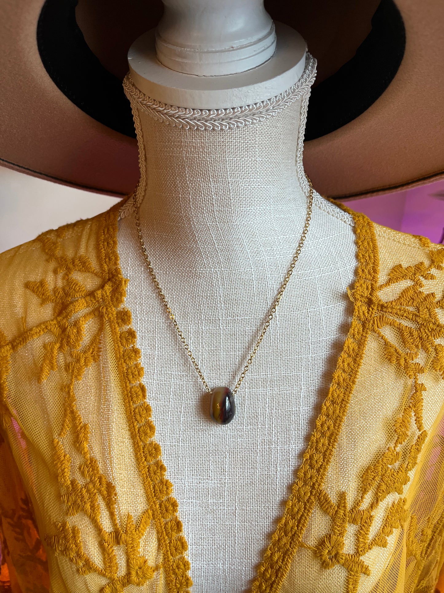 Mookaite necklace