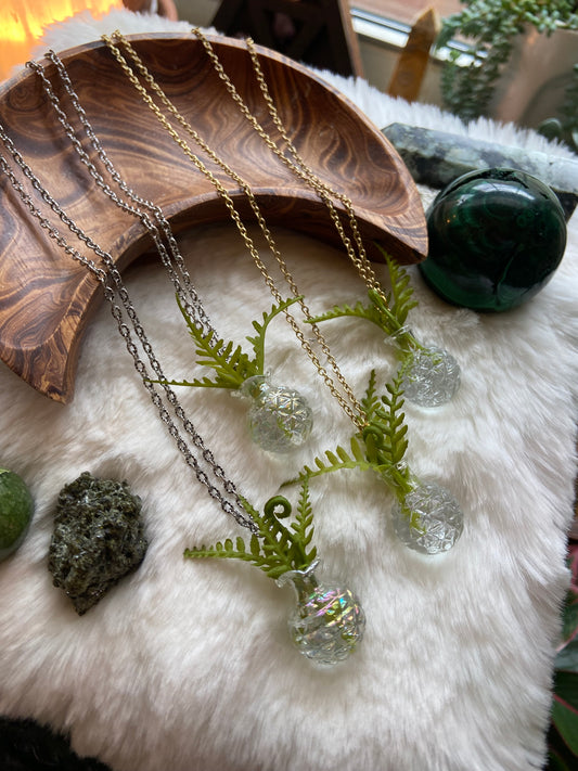 Fern Vase Necklace