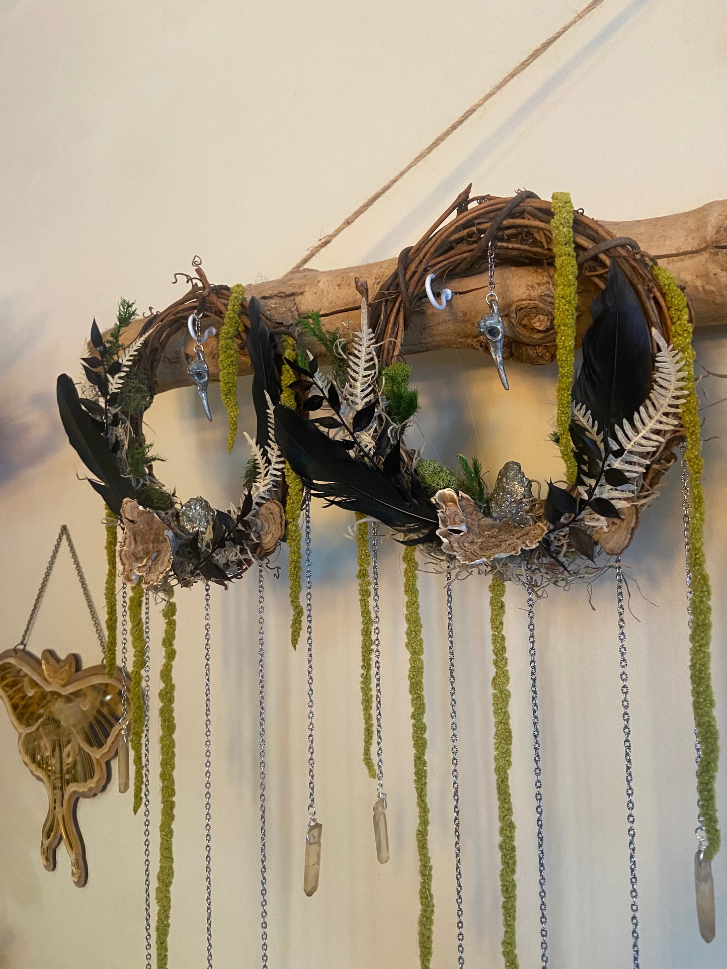 Raven Forest Witch wreath