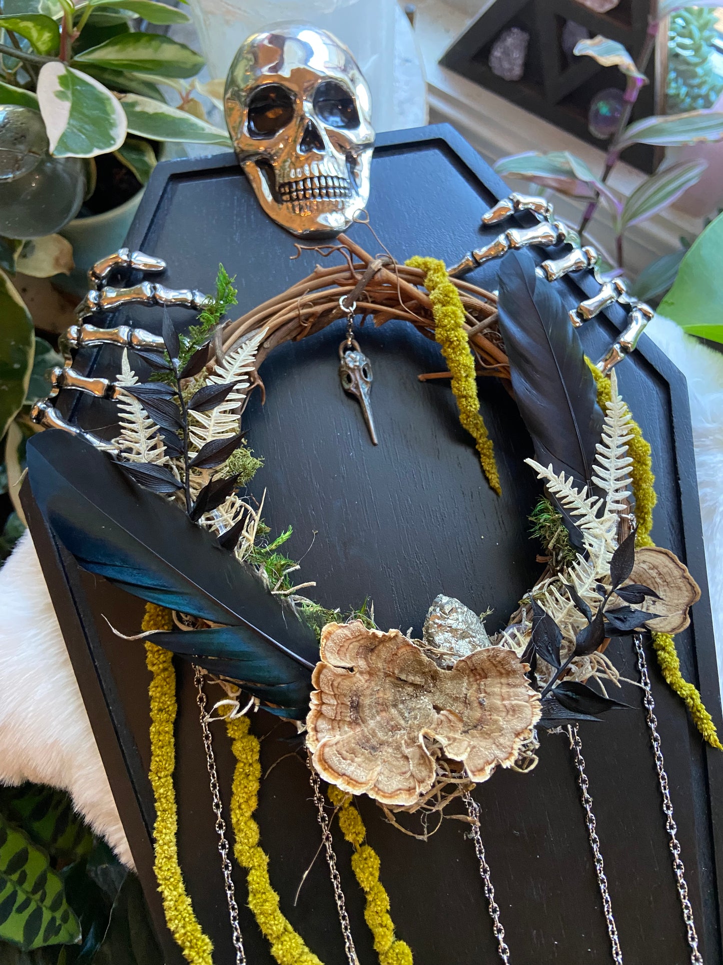 Raven Forest Witch wreath